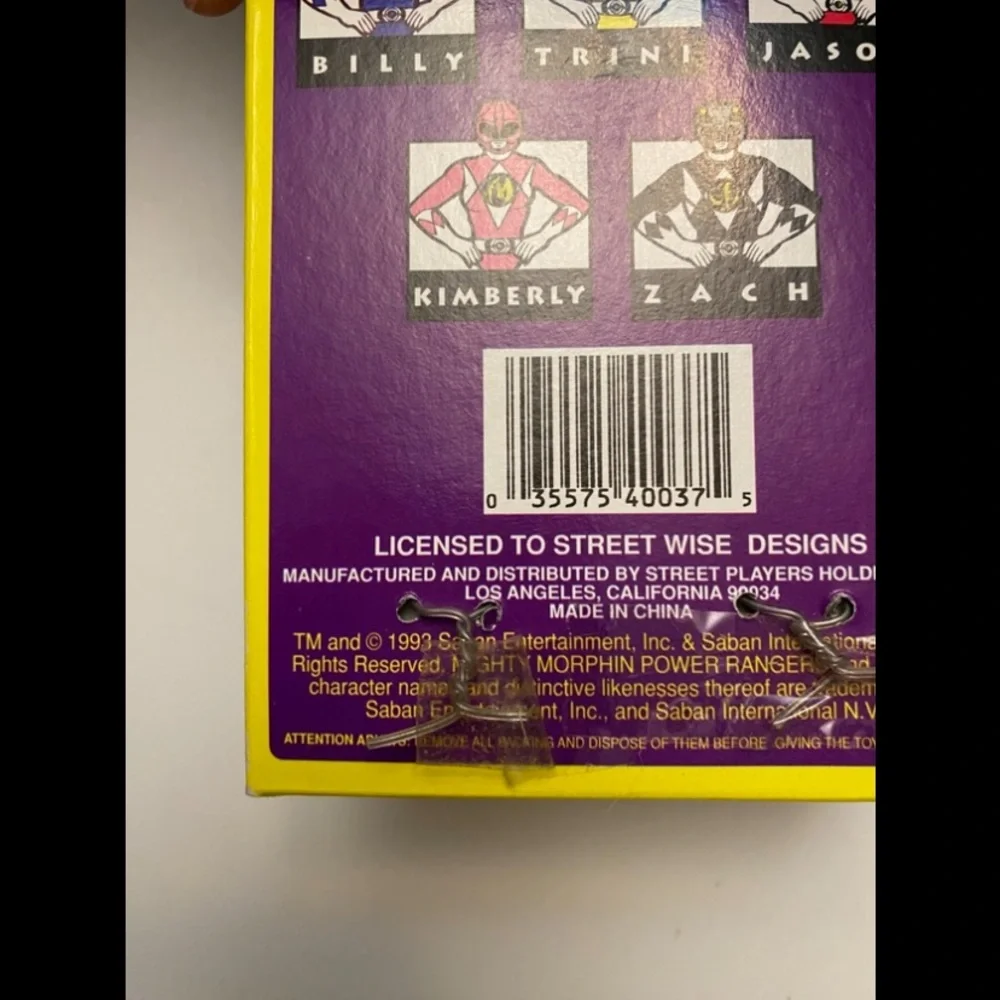 Power Ranger Blue Action Figure - Picture 3 of 4